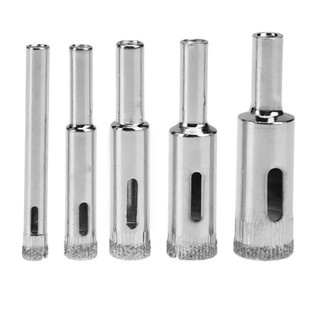 ❀ 5pcs Diamond Coated Core Hole Saw Tiles Marble Glass Ceramic Cut Bit Tool Ciflying