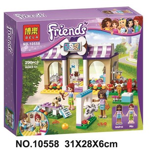 mega toys Mainan Anak  merk BELA FRIENDS Mainan Brick Balok untuk anak perempuan 10558