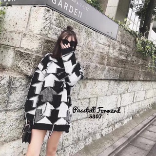 🇰🇷New🇰🇷 Shinori korea knit dress Dress ไหมพรมลายชิโนริลูกศร