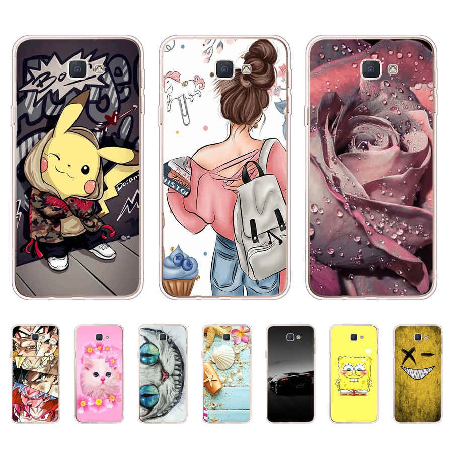 เคสโทรศัพท์ซิลิโคน Tpu Untuk สําหรับ Samsung Galaxy J7 2017 J7 Prime