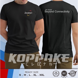 เสื้อยืด พิมพ์ลาย Iconnet Iconnet Iconnet Net Plus We Speak Beyond Connectivity Baju Distro