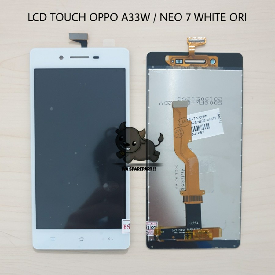 หน้าจอสัมผัส LCD 1SET OPPO A33 A33W / NEO 7 ต้นฉบับ