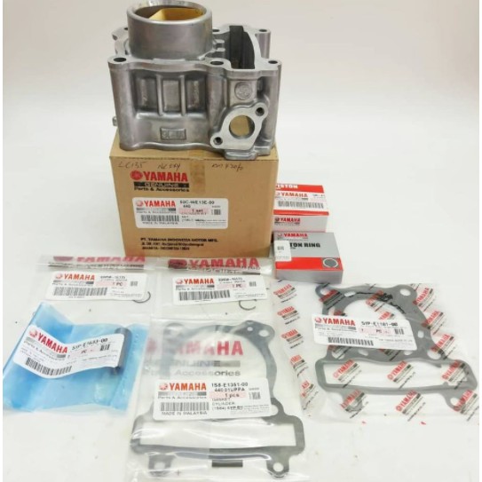 HONG LEONG LC135 V1 V2 V3 V4 V5 V6 BLOCK ชุดขาตั้ง PISTON RING PIN GASKET OE