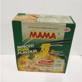 MAMAมาม่า55กัรมx30-1กล่องมี30ห่อ