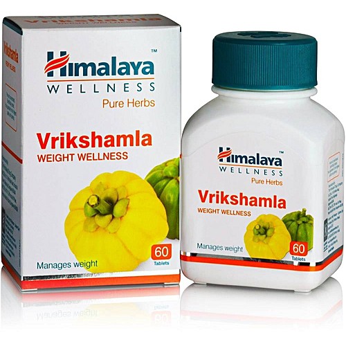 Himalaya Vrikshamla weight wellness 60 capsule แคปซูลส้มแขก เร่งเผาผลาญ