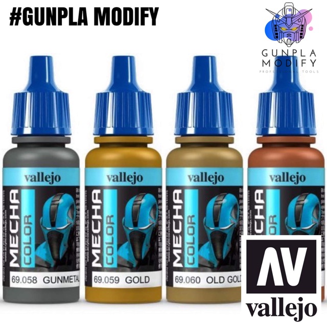 Vallejo Mecha Color สีอะคริลิคสูตรน้ำ 58-61