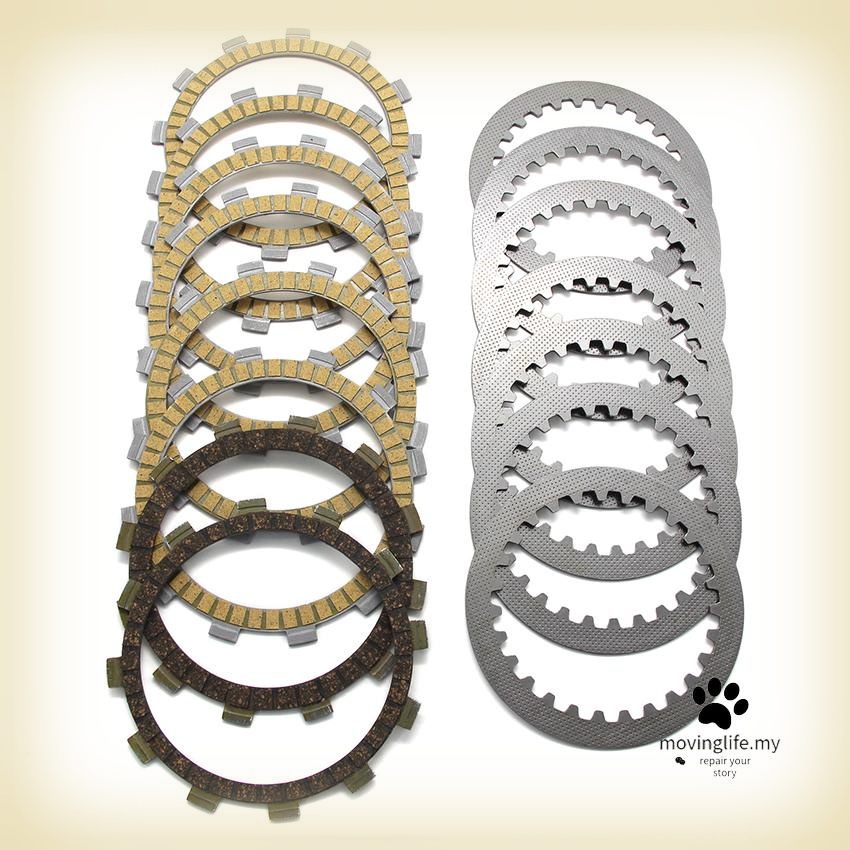 คลัทช์แรงเสียดทานแผ่นชุดสําหรับ Yamaha XJ6S XJ6NA XJ6 XJ6F XJ6FAผัน FZ6 FZ6R XJ6SA XJ6N XJ6-N OEM:5Y