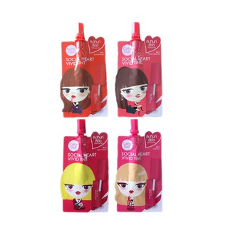 Cathy Doll Social Heart Vivid Tint 2 g. เคที่ ดอลล์ โซเชี่ยล ฮาร์ท วิวิด ทินส์ 2 กรัม