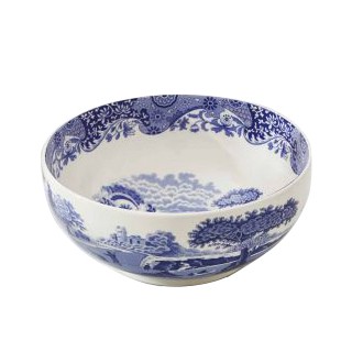 Spode Blue Italian Round Bowl ชาม 10.75"