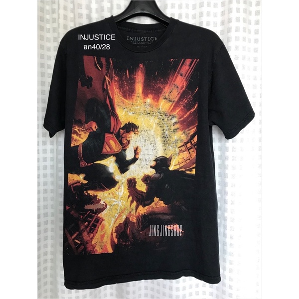 INJUSTICE เสื้อยืดมือสอง ฮีโร่