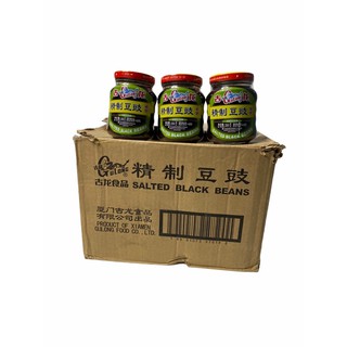 เต้าซี่ GULONG Salted Black Beans 200g 1ลัง/บรรจุ 24 ขวด ราคาส่ง ยกลัง สินค้าพร้อมส่ง!!