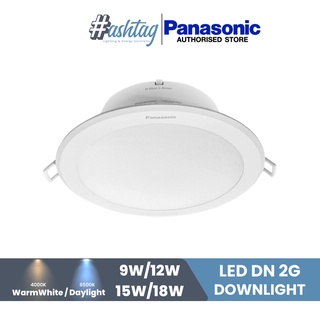 Panasonic หลอดไฟ LED Downlight DN 2 G  9W/12W/15W/18W 4000K/6500K