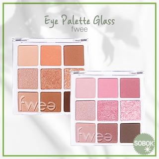 [fwee] (2022NEW) Eye Palette Glass พาเลทอาย อายแชโดว์ อายแชโดว์พาเลท