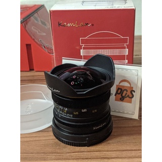 kamlan 8mm f3 fisheye sony e mount  มือหมุน ใส่กล้อง sony h10422