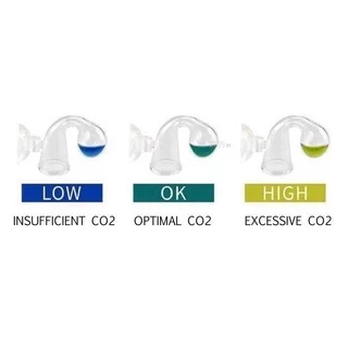 (พร้อมส่ง) ดรอปเช็คเกอร์แก้ว (Aquapro) Drop Checker สำหรับวัดปริมาณ Co2 ในตู้ปลา