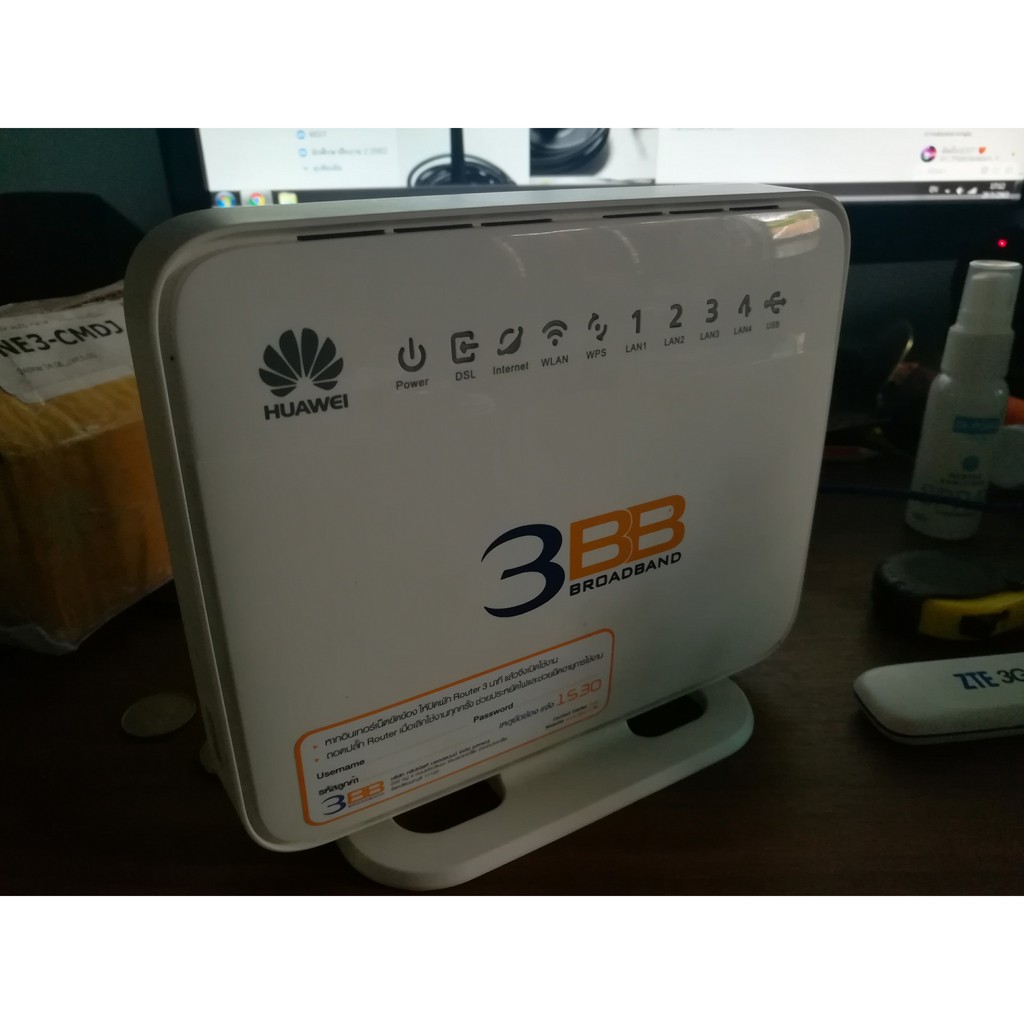 เร้าเตอร์ 3bb HUAWEI Model HG630 V2