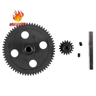 Spur Diff Main Gear 62T Reduction Gear 0015 for WLtoys 12428 12423 1/12 RC Car Crawler Short Course Truck Upgrade Parts