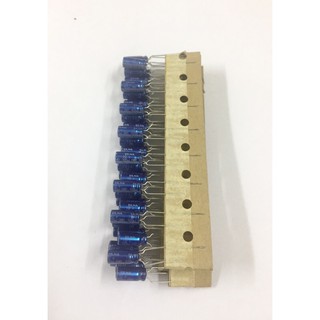 20ชิ้น 100UF 10V 85’c ขนาด5x11mm. ELNA capacitor ตัวเก็บประจุ คาปาซิเตอร์ อะไหล่อิเล็กทรอนิกส์ คุณภาพเต็ม100%