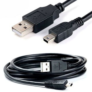 Mini USB Cable Mini USB Data Charger Cable for MP3 MP4 Player Car GPS Camera(มี 0.3เมตร 0.5เมตร 1.8เมตร 3เมตร 5เมตร)