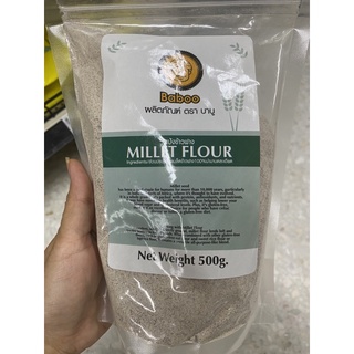 บาบู แป้งข้าวฟาง 500 g. Baboo Millet Flour