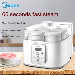 พร้อมส่ง Midea หม้อซุปไฟฟ้าอัตโนมัติ กันน้ํา สําหรับสตูว์ไฟฟ้า ใช้ในครัวเรือน