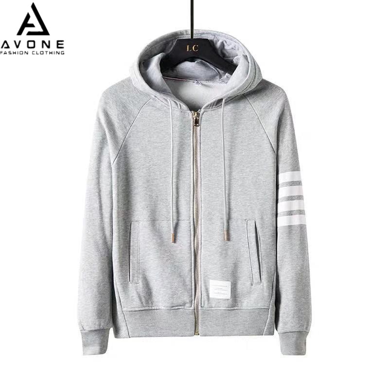 AVONE ซิปเสื้อกันหนาวฤดูหนาวเหมาะสำหรับทั้งชายและหญิง 0036-SG