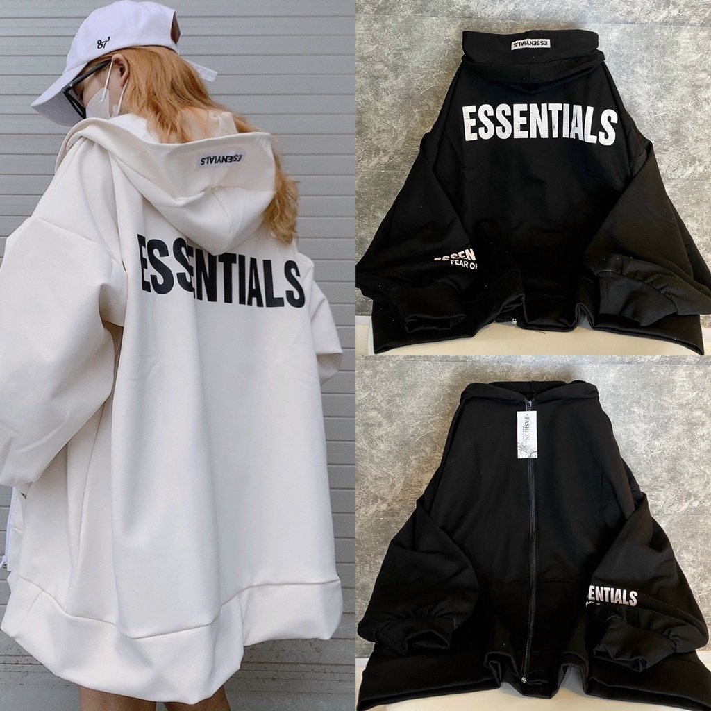 เสื้อแจ็คเก็ตผู้หญิง ️ เสื้อเชิ้ตแขนพัฟทรงหลวม oversize สไตล์เกาหลี สองสี BLACK AND WHITE พิมพ์ลาย e