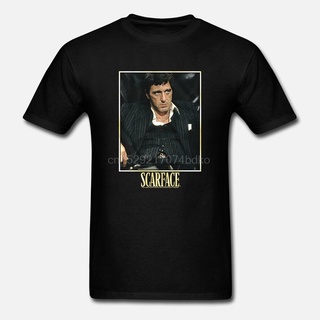 เสื้อยืดผ้าฝ้าย พร้อมส่ง เสื้อยืด พิมพ์ลาย Tony Montana Bad Guy Villain Al Pacino Cuban หลากสี สําหรับผู้ชาย