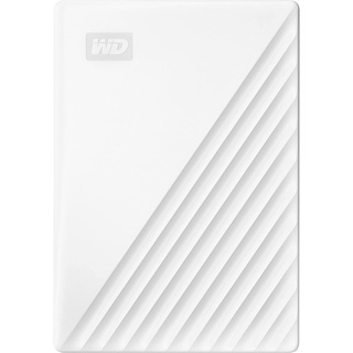 WD 1TB My Passport Portable External Hard Drive HDD, USB 3.0 White - WDBYVG0010BWT-WESN