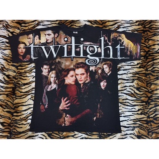 TWILIGHT MOVIE OVP OVERPRINT BOOTLEG แวมไพร์ ทไวไลท์ งานใหม่ทำเก่า ผ้า cotton100%