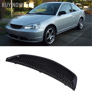 [คลังสินค้าใส]Ready to Ship กระจังหน้าตาข่ายสีดําเคลือบเงาสําหรับ Honda Civic 2/4 Door 2001-2003