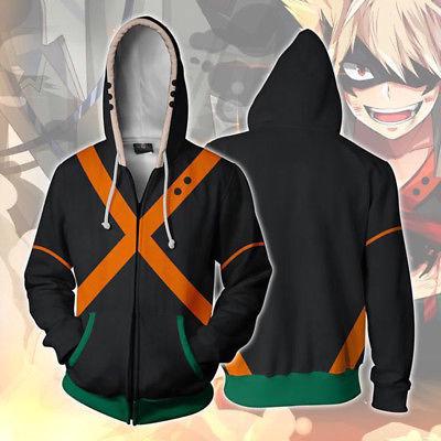 เสื้อกันหนาวลายMy Hero Academia Izuku Midoriya รองเท้าผ้าใบลําลอง