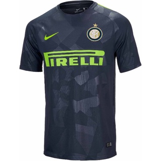 เสื้อกีฬาแขนสั้น ลายทีม Intermilan 3rd 2017/18