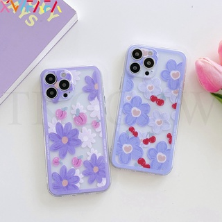 เคสโทรศัพท์มือถือแบบนิ่ม ใส ลายการ์ตูนพีช เชอร์รี่ ดอกไม้ สําหรับ Huawei P20 Pro P20 Lite Y7A Nova 5 7 8 Pro Nova 6 7 SE Nova 5i 4 4e 3 3e 3i 7i