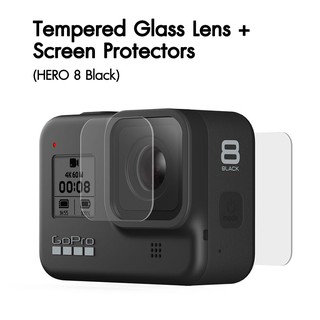 GoPro Tempered Glass Lens + Screen Protectors (HERO8 Black)