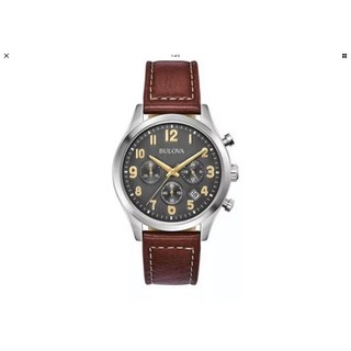 นาฬิกา BULOVA MENS 96B301 QUARTZ พร้อมกล่อง (ใหม่)  ของแท้