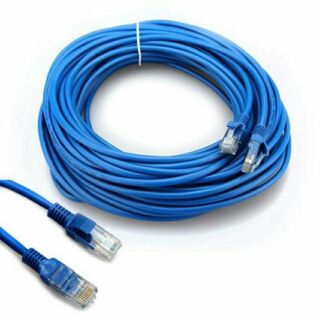 *คละสี* Lan Cable Cat5 15M สายแลน สำเร็จรูปพร้อมใช้งาน ยาว 15 เมตร สายอินเตอร์เน็ต สายเน็ต สายแลน cable cable cat5 สาย