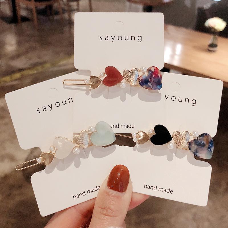 Korean Girl Lovely Acetic Acid Clip Headdress Hairpin กิ๊บเกาหลีน่ารักกิ๊บน่ารัก Acetic