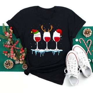 Women t shirt lovely merry christmas tee short sleeve t shirt christmas print cartoon t shirt female graphic tee 80