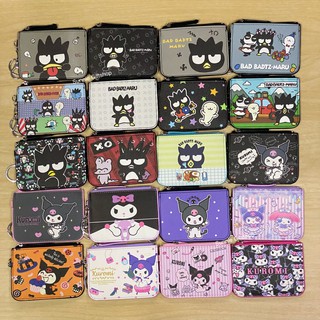 พร้อมส่ง ที่แขวนบัตร พร้อมกระเป๋าใส่เหรียญและธนบัตร ลายการ์ตูน Badtzbad, Kuromi, Cinnamoroll  ลายชุดที่3