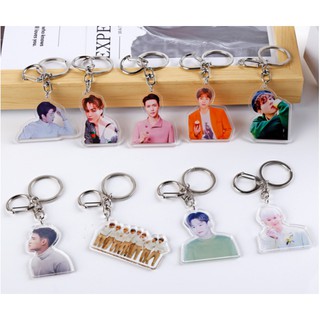 พวงกุญแจอะคริลิค พวงกุญแจห้อยกระเป๋า Acrylic  EXO ตลาดนัดรวมด้อม