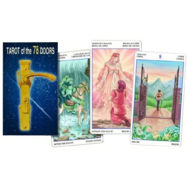 ไพ่ยีปซี/ไพ่ออราเคิล/ไพ่แท้/Tarot of the 78 doors(ไพ่แท้100%)