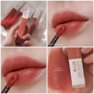 Maybelline Superstay Matte Ink คอลใหม่ สีสวยมาก ทาง่ายใช้ได้จริง ติดทนไม่ติดแมสต้องรุ่นนี้เท่านั้นน