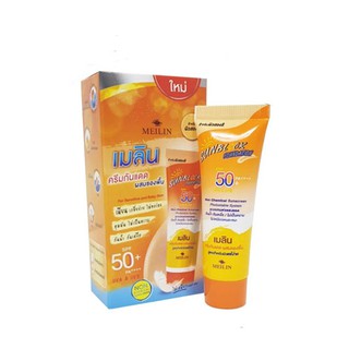 ขนาด 12 กรัม Meilin Sun Block ครีมกันแดดผสมรองพื้น เมลิน ซัน บล็อค ฟาวเดชั่น  01380