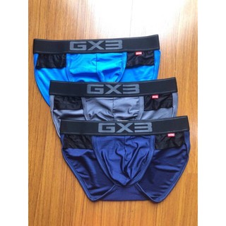 🔥กางเกงในชาย ผ้าไนลอน GX3 ทรงbriefs ราคาถูก ราคาส่ง