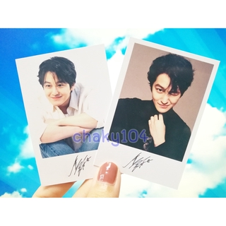 พร้อมส่ง!  โพลารอยด์พร้อมลายเซ็นต์  Kimbum (คิมบอม) จาก Tail of the nine tailed  4 ใบ *มีเก็บเงินปลายทาง*