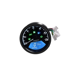 โปรโมชั่น : เครื่องวัดความเร็วรอบเครื่องยนต์ หน้าจอ LCD อเนกประสงค์ DC 12V สําหรับรถจักรยานยนต์
