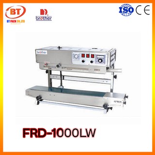 เครื่องซีลสายพานต่อเนื่องแนวตั้งพิมพิ์วันที่ในตัว รุ่น FRD-1000LW