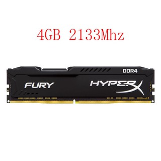 4GB For HyperX Fury DDR4 2133MHz PC4-17000 CL14 1.2V 288Pin Memory Desktop RAM AD44