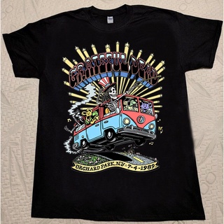 ถูกสุดๆพร้อมส่ง เสื้อยืด ผ้าฝ้าย 100% พิมพ์ลาย Grateful Dead Orchard Park Ny Tour หลากสี สไตล์วินเทจ คลาสสิก 1989